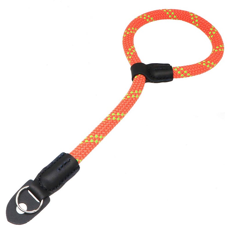 HITHUT Quick Release Camera Hand Strap Wrist Strap for SLR DSLR Digital Mirrorless Cameras Adjustable Climbing Rope Orange Green - Image 5